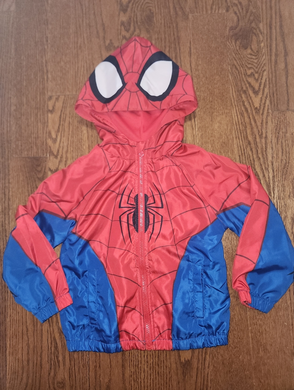 Spiderman Lined Jacket Size 6